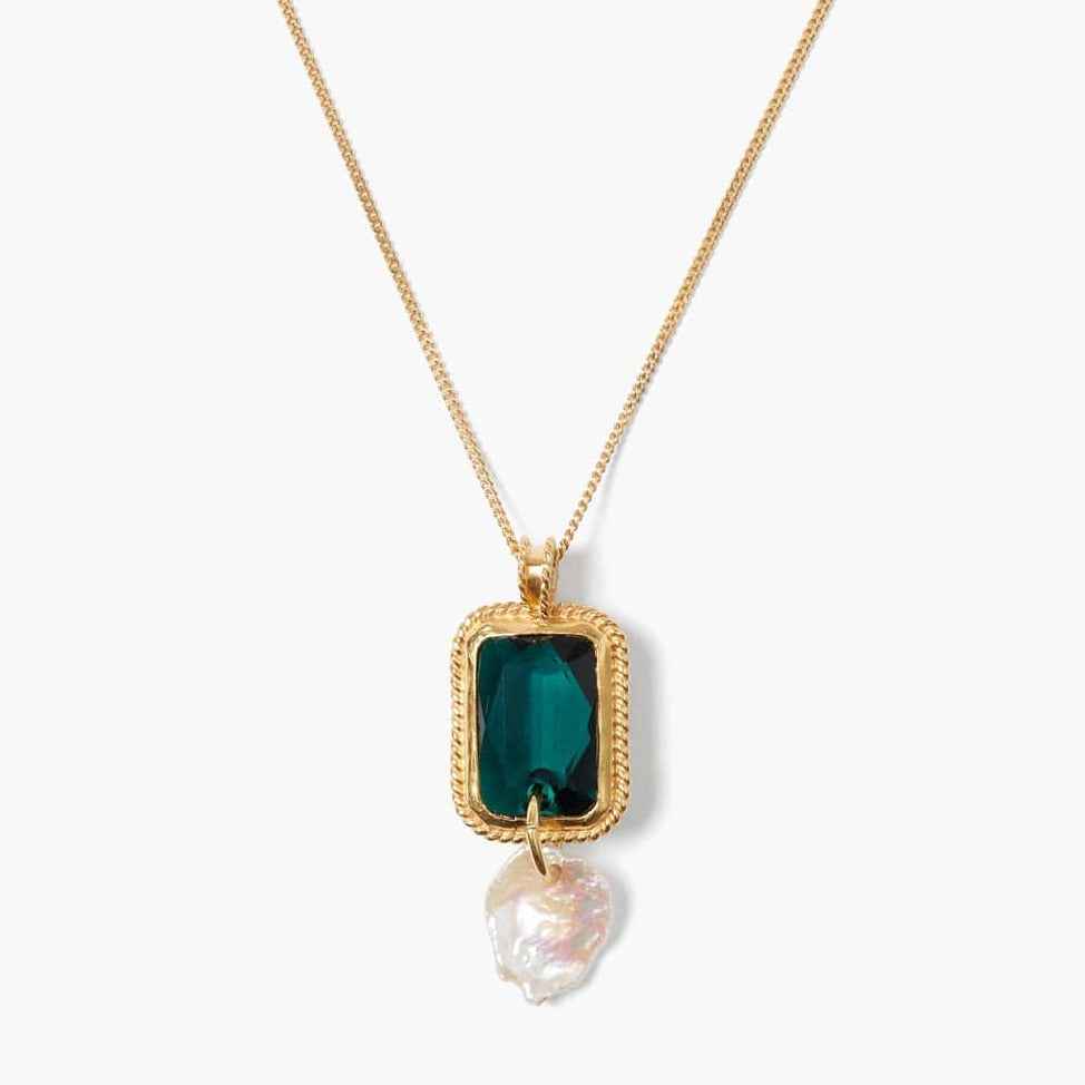 NKL-GPL Geneva Necklace Emerald