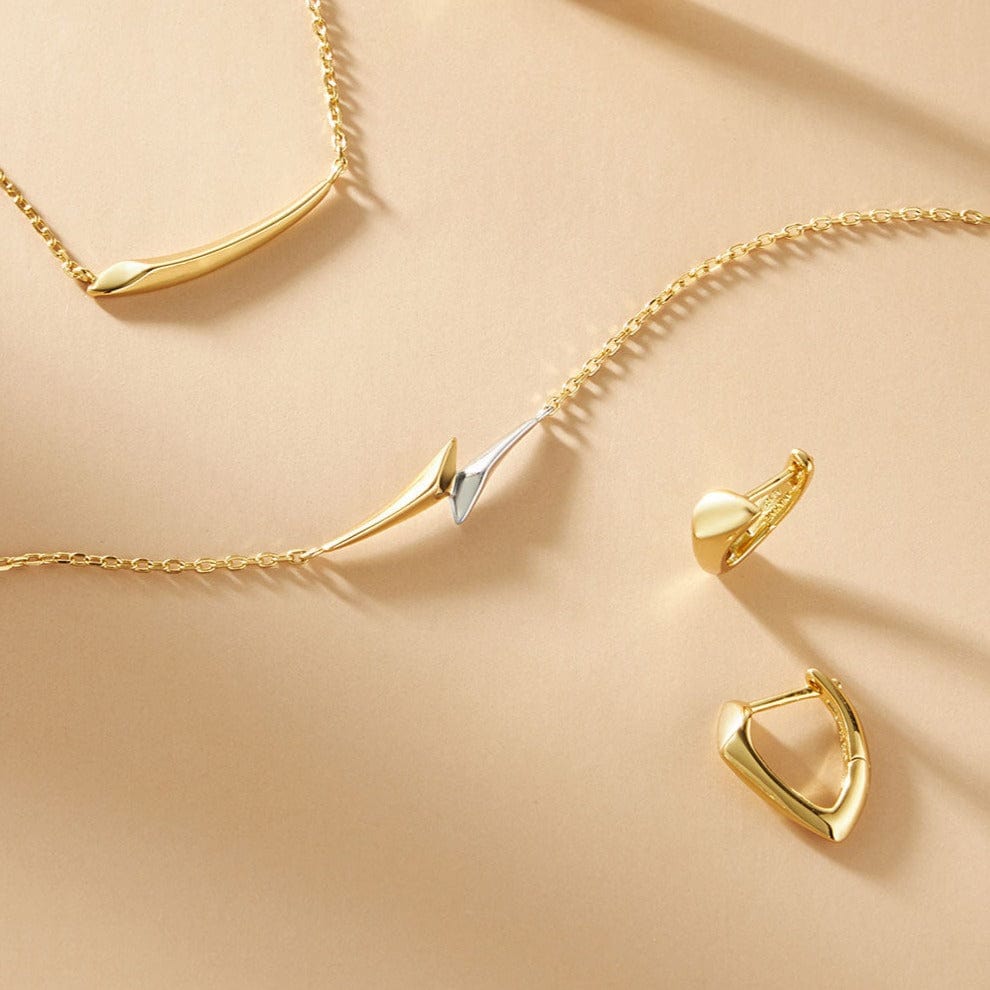 NKL-GPL Gold Arrow Chain Necklace