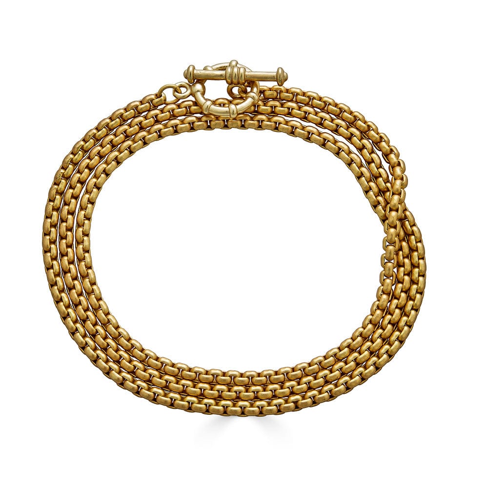 
                  
                    NKL-GPL Gold Box Chain Lariat Necklace-Bracelet
                  
                