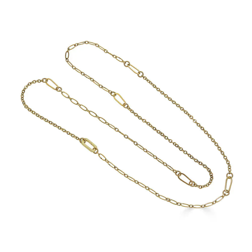 NKL-GPL Gold Delicate Long Layering Necklace