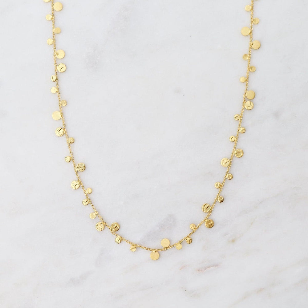 NKL-GPL Gold Dot Necklace