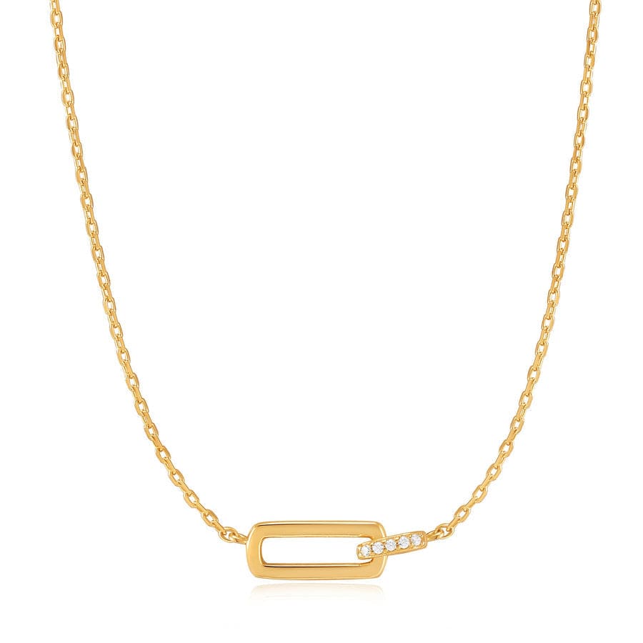 
                      
                        NKL-GPL Gold Glam Interlock Necklace
                      
                    