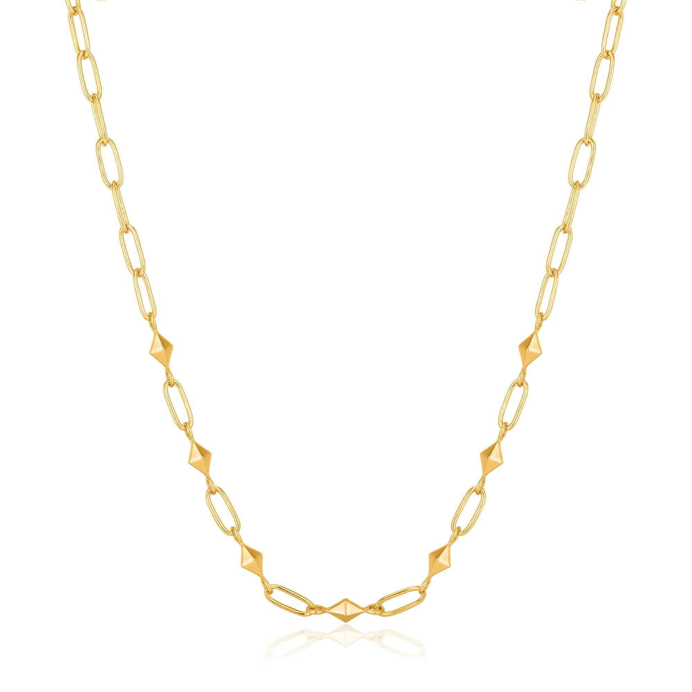 
                      
                        NKL-GPL Gold Heavy Spike Necklace
                      
                    