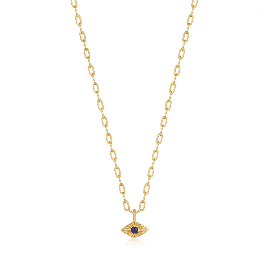 
                      
                        NKL-GPL Gold Lapis Evil Eye Necklace
                      
                    