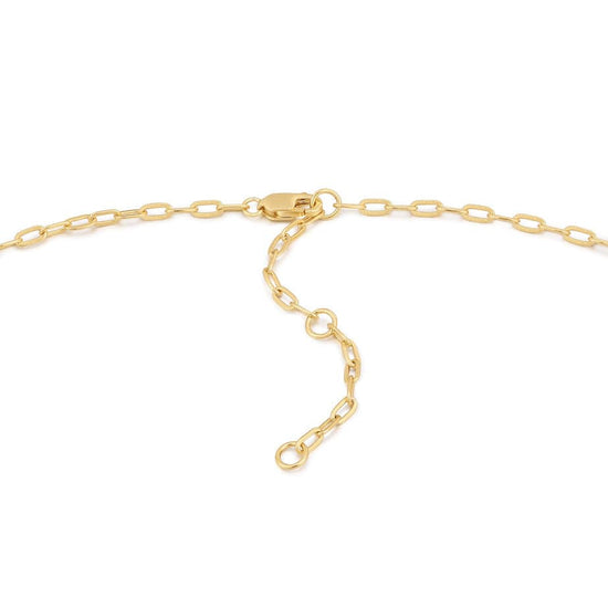 NKL-GPL Gold Link Charm Chain Necklace