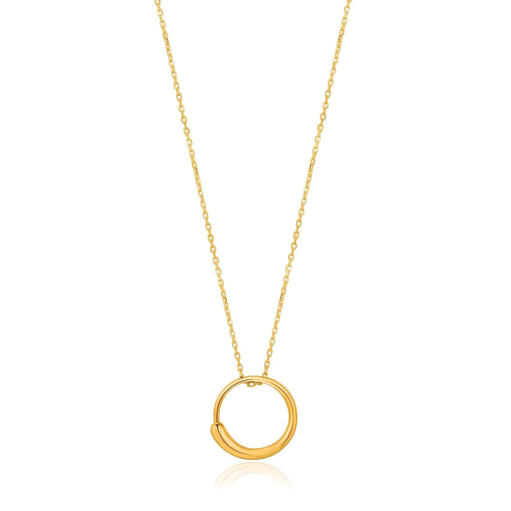 NKL-GPL Gold Luxe Circle Necklace