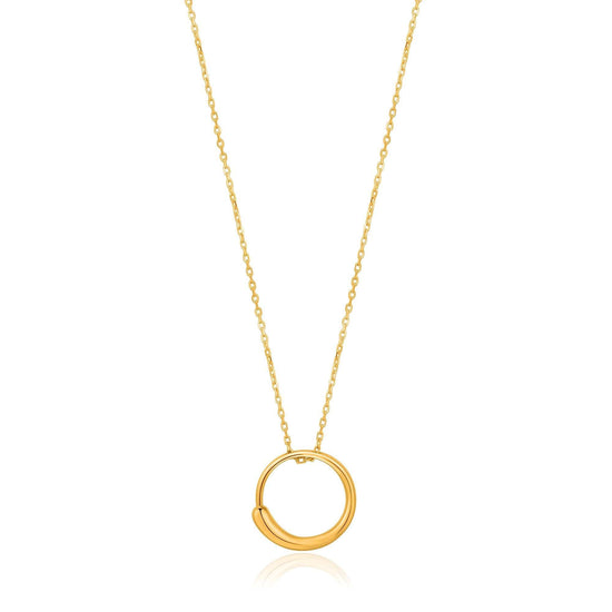 NKL-GPL Gold Luxe Circle Necklace