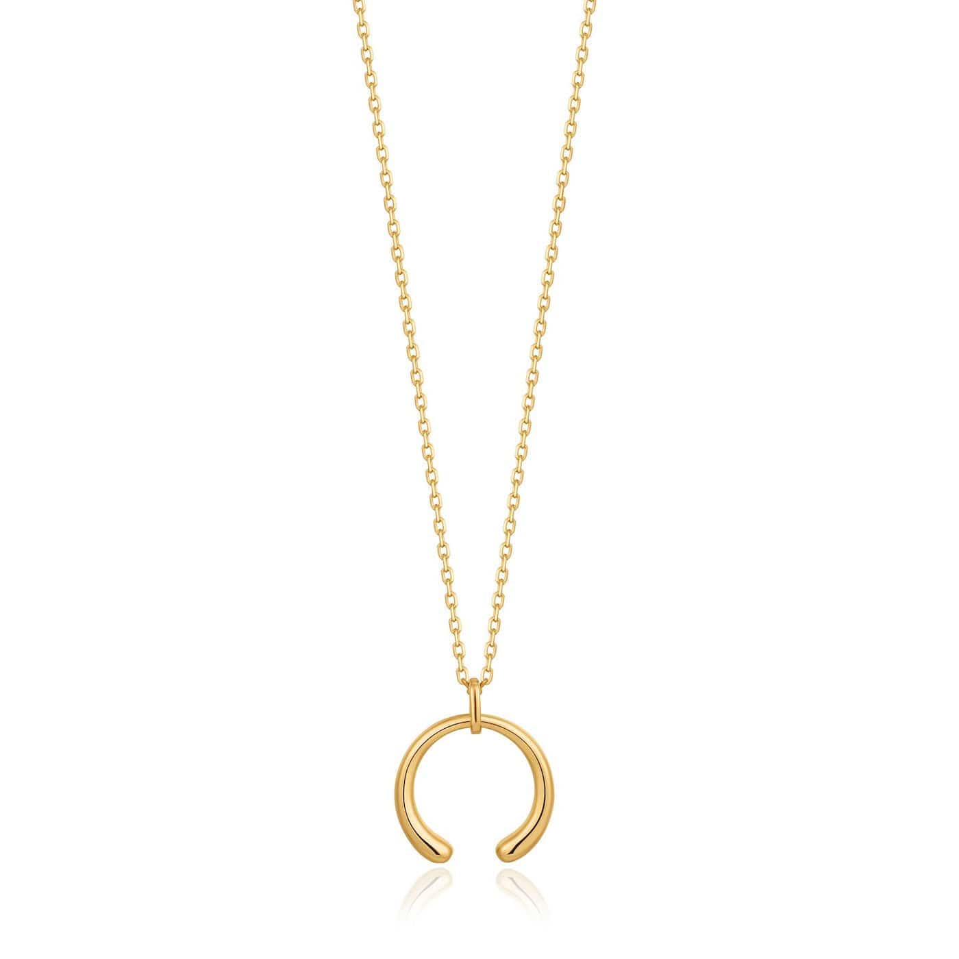 NKL-GPL Gold Luxe Curve Necklace