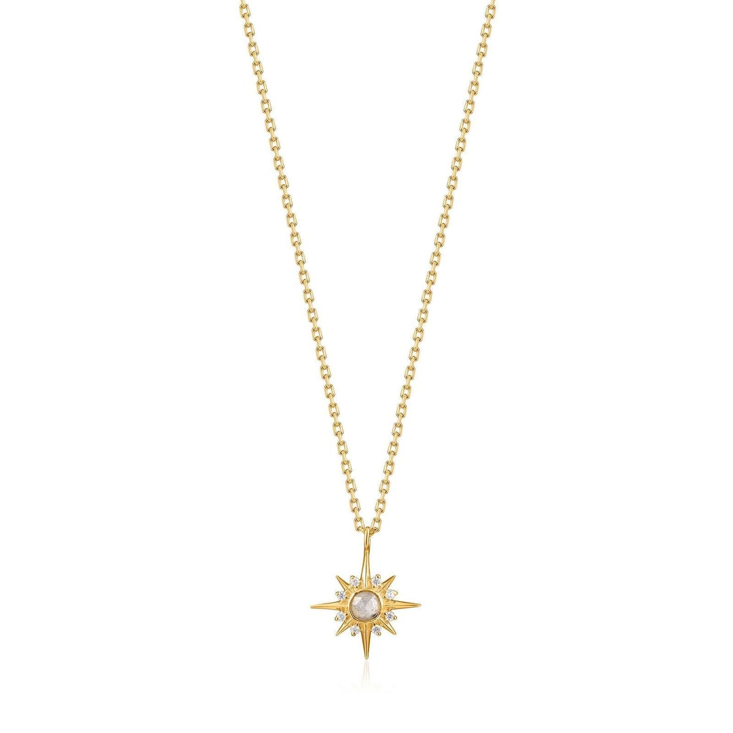 NKL-GPL Gold Midnight Star Necklace