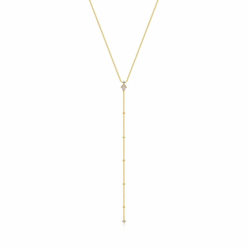 
                      
                        NKL-GPL Gold Midnight Y Necklace
                      
                    