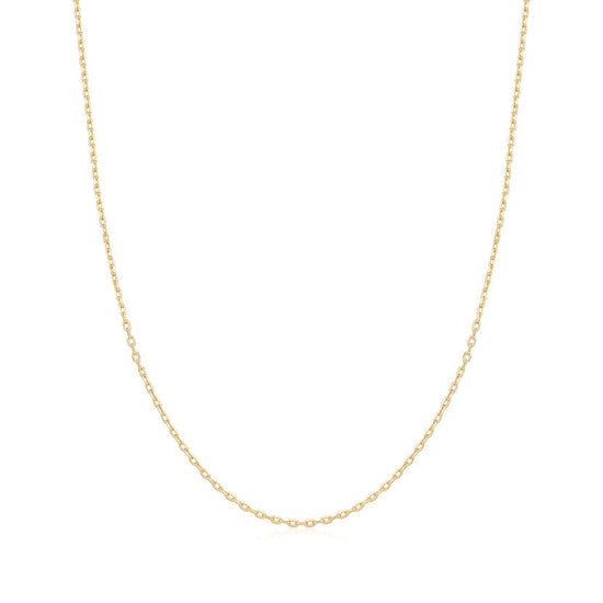 NKL-GPL Gold Mini Link Charm Chain Necklace
