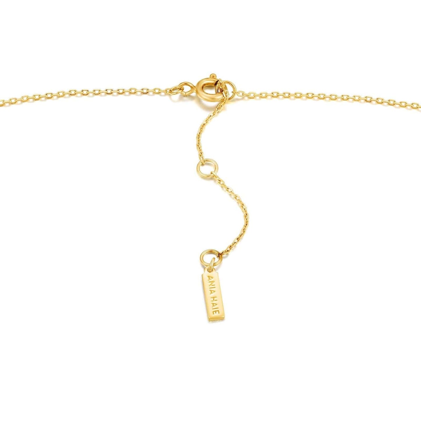 NKL-GPL Gold Modern Circle Y Necklace