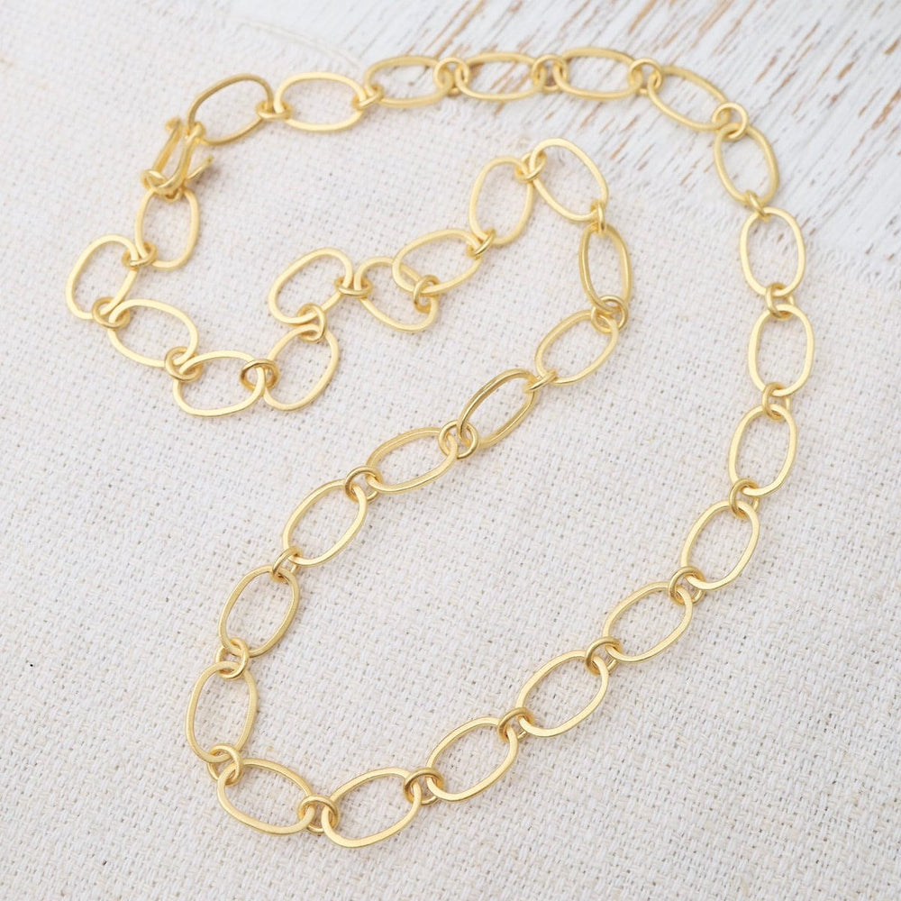 
                      
                        NKL-GPL Gold Oval Link Chain
                      
                    