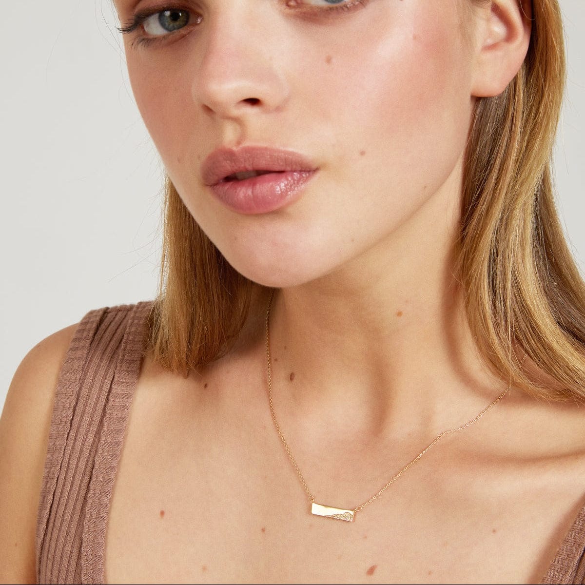 NKL-GPL Gold Plated A Love That Runs Deep Necklace