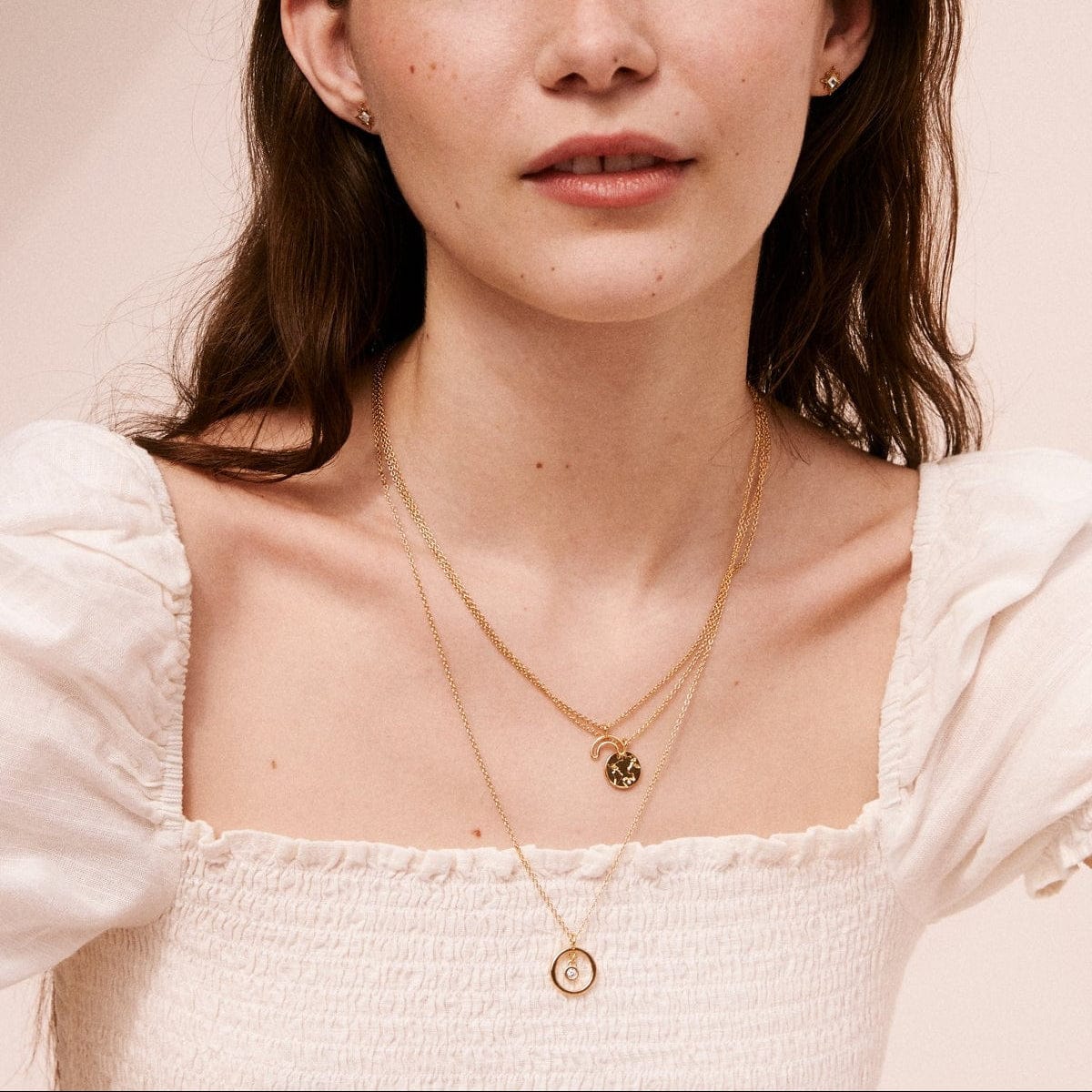 NKL-GPL Gold Plated Boundaries Necklace