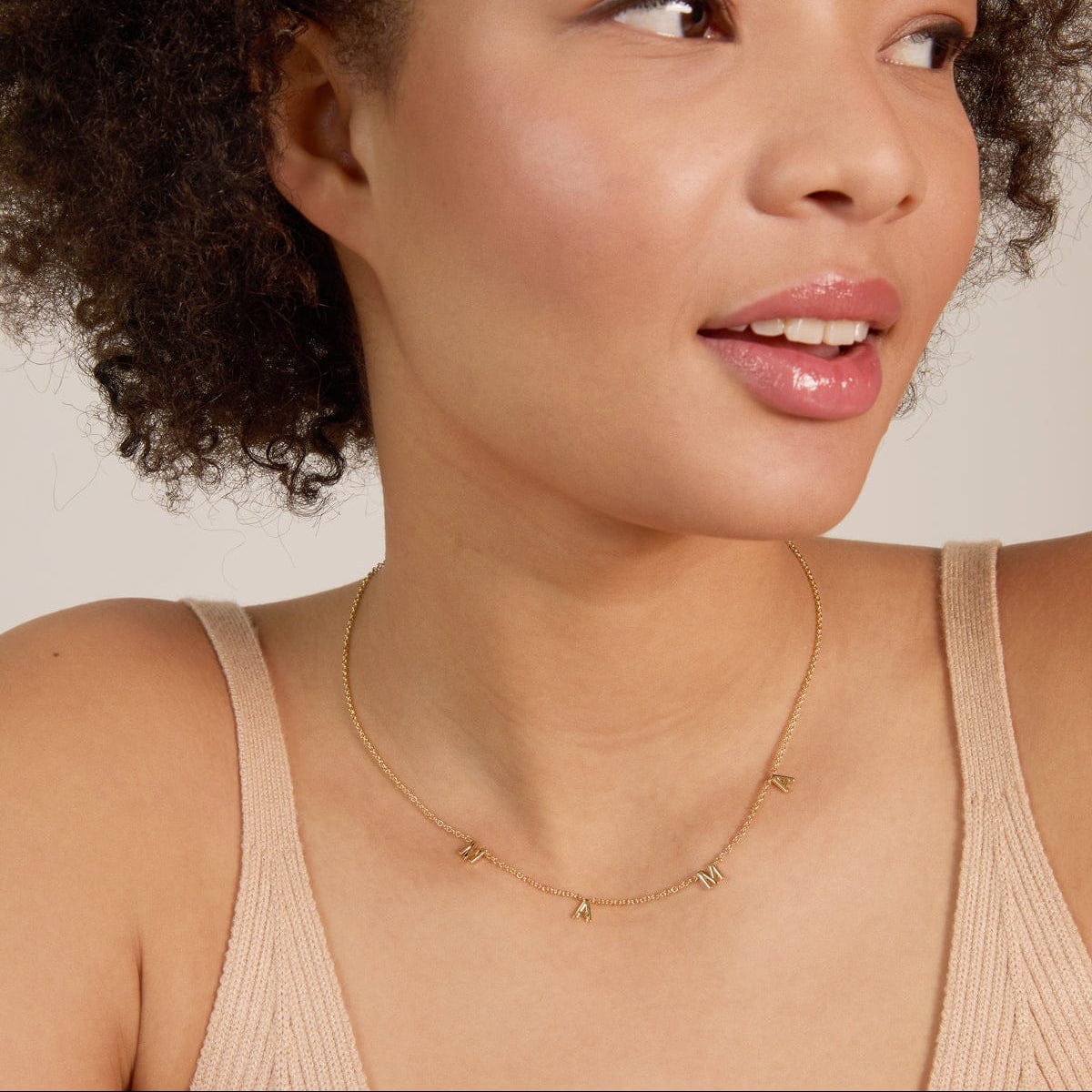 NKL-GPL Gold Plated Mama Necklace