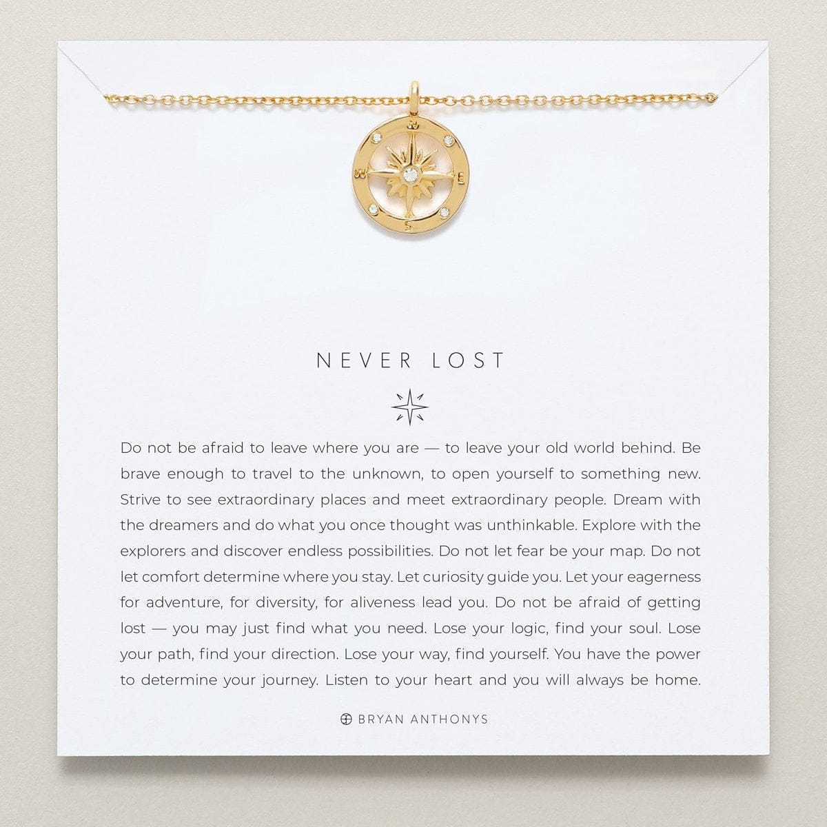 NKL-GPL Gold Plated Never Lost Necklace