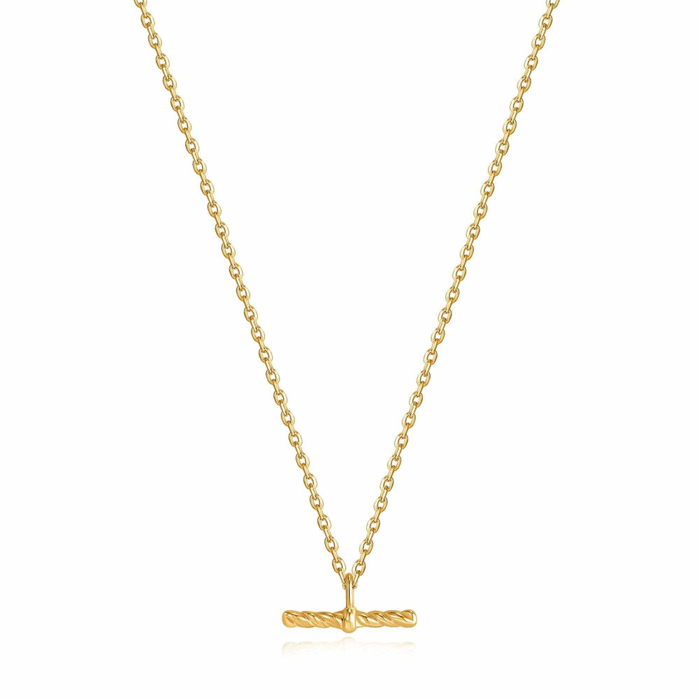 
                      
                        NKL-GPL Gold Rope T-Bar Necklace
                      
                    