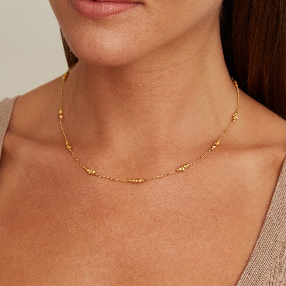 NKL-GPL Gold Scribe Necklace