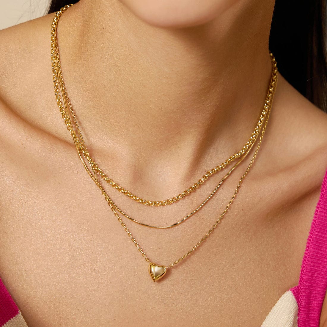 NKL-GPL Gold Sweetheart Necklace