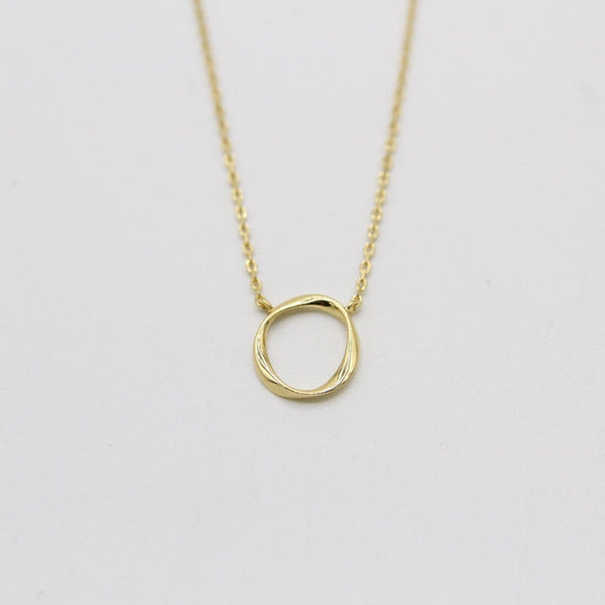 NKL-GPL Gold Swirl Necklace