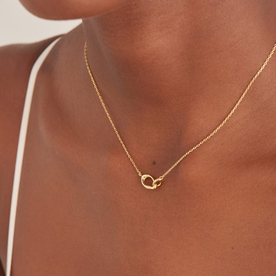 
                      
                        NKL-GPL Gold Wave Link Necklace
                      
                    