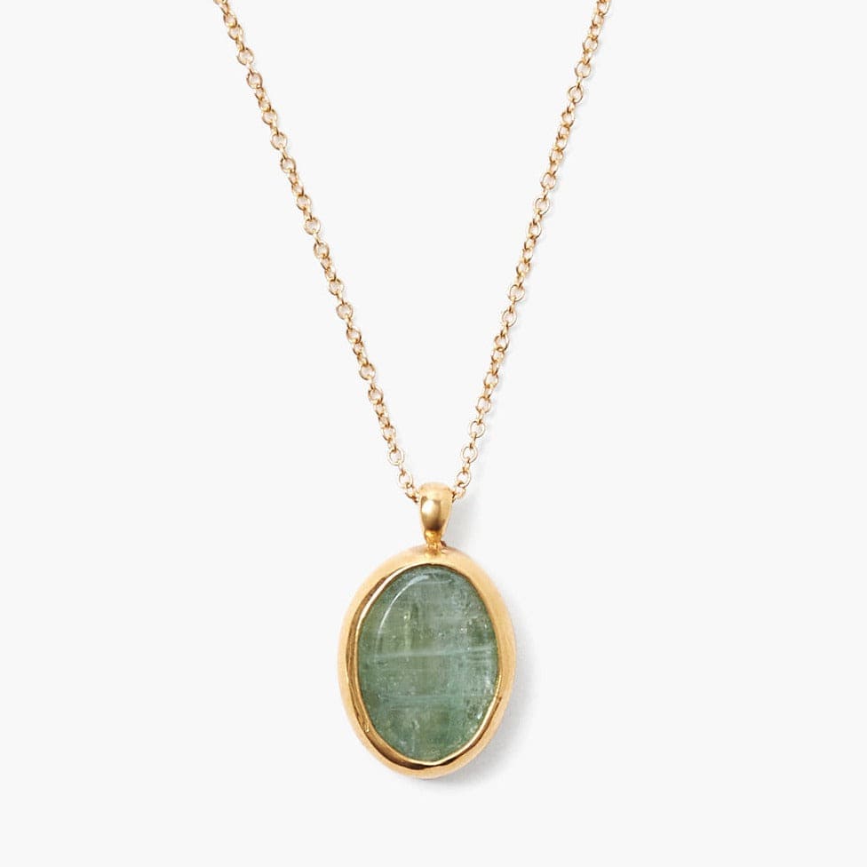 
                      
                        NKL-GPL Green Kyanite Sardinia Necklace
                      
                    