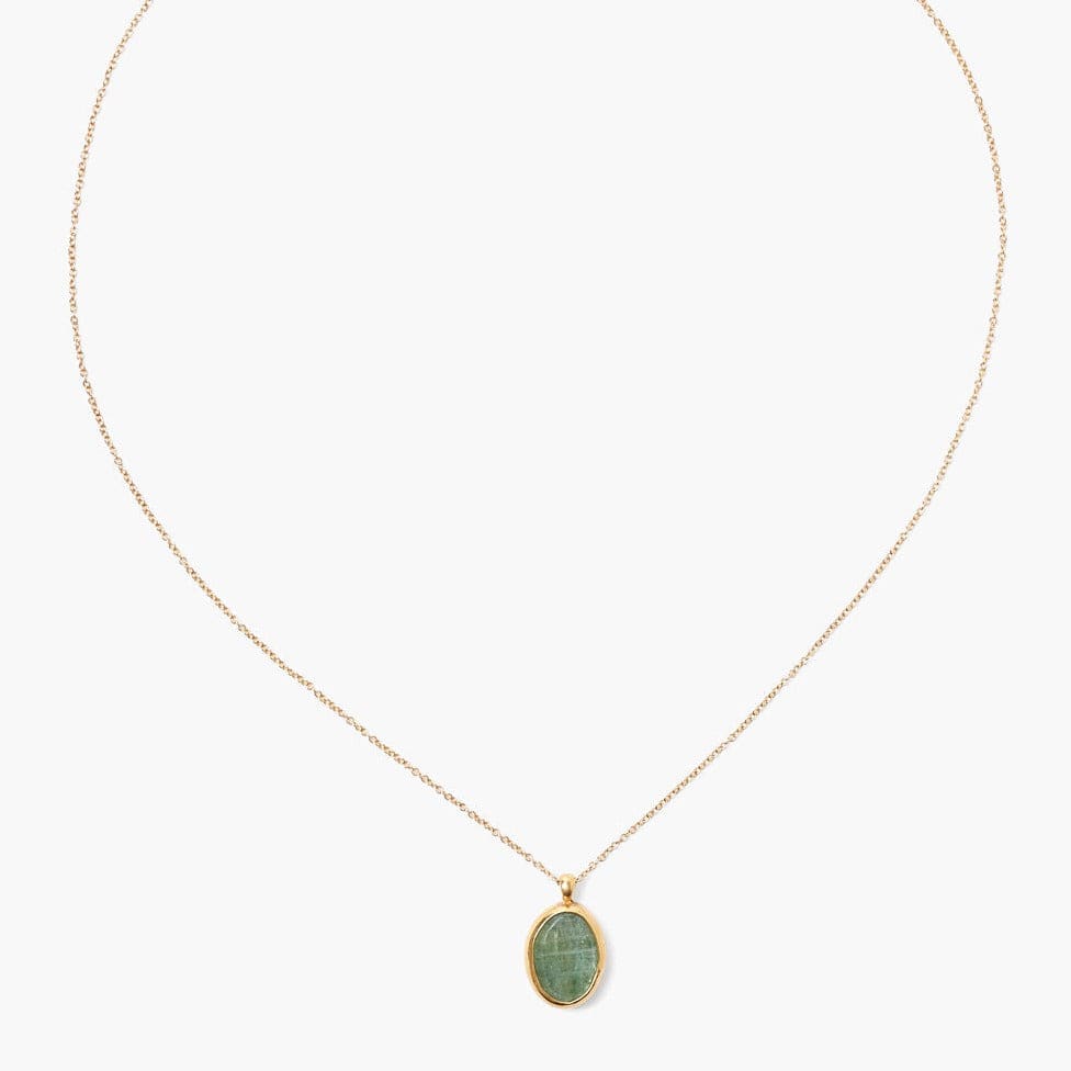 
                      
                        NKL-GPL Green Kyanite Sardinia Necklace
                      
                    