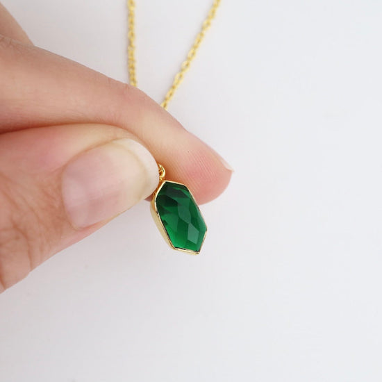 Load image into Gallery viewer, NKL-GPL Green Tourmaline Necklace
