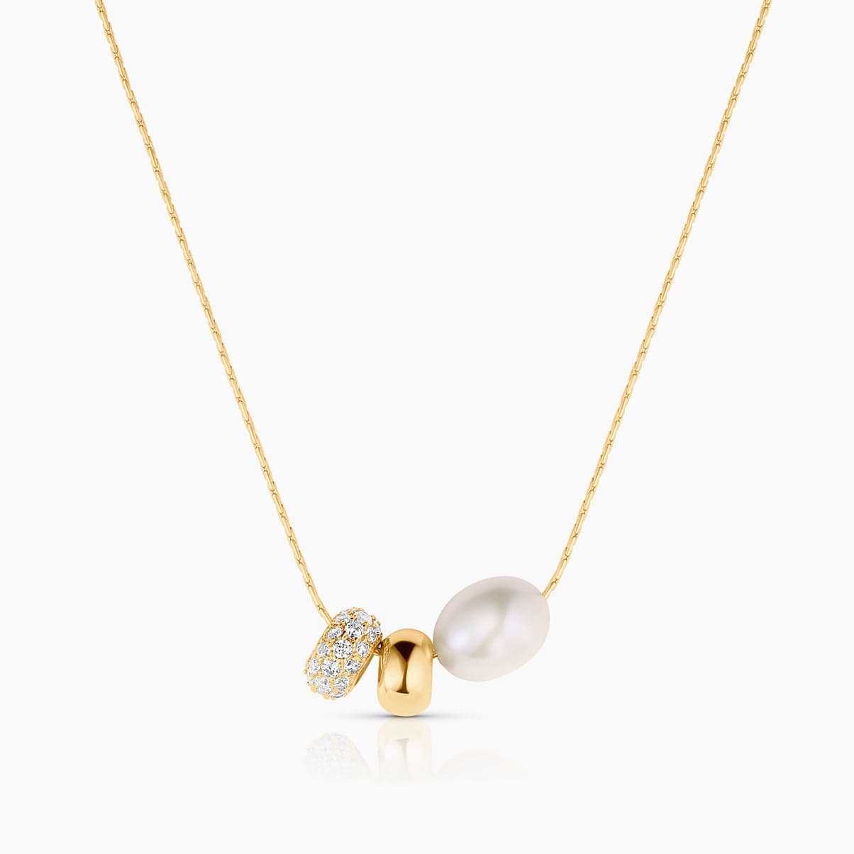 NKL-GPL Isla Gold Bead Necklace