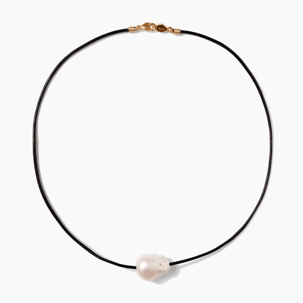 
                  
                    NKL-GPL Isla Pearl Necklace - Black
                  
                