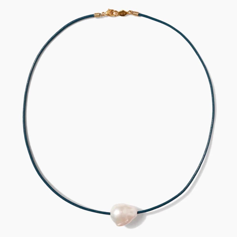 
                      
                        NKL-GPL Isla Pearl Necklace - Iris Blue
                      
                    