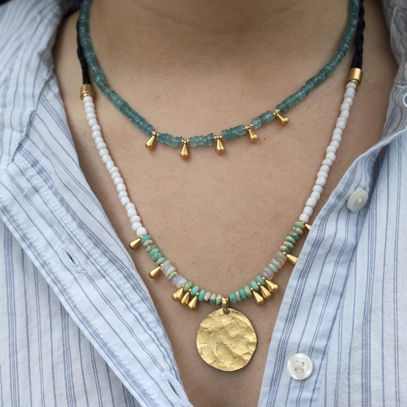 NKL-GPL Island Fever Rope Necklace