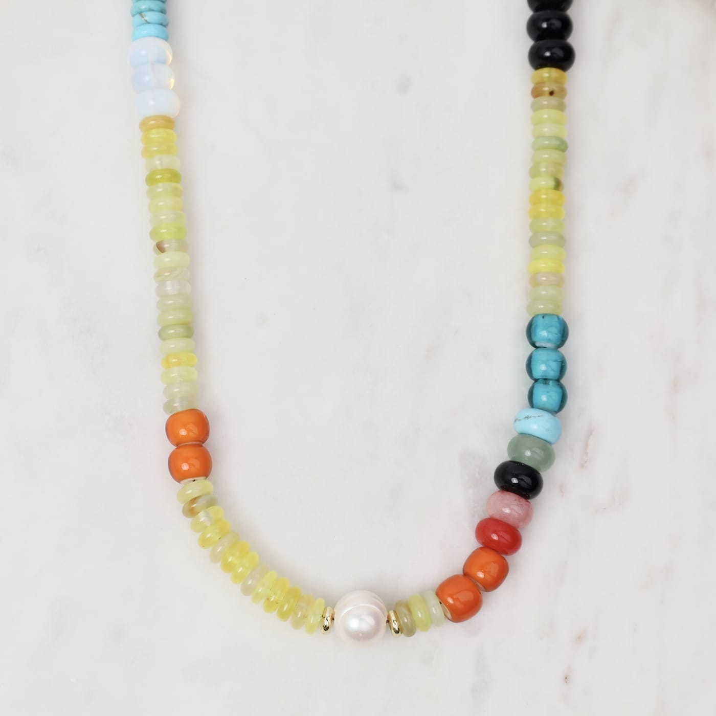 NKL-GPL Island Hopping Collar Necklace