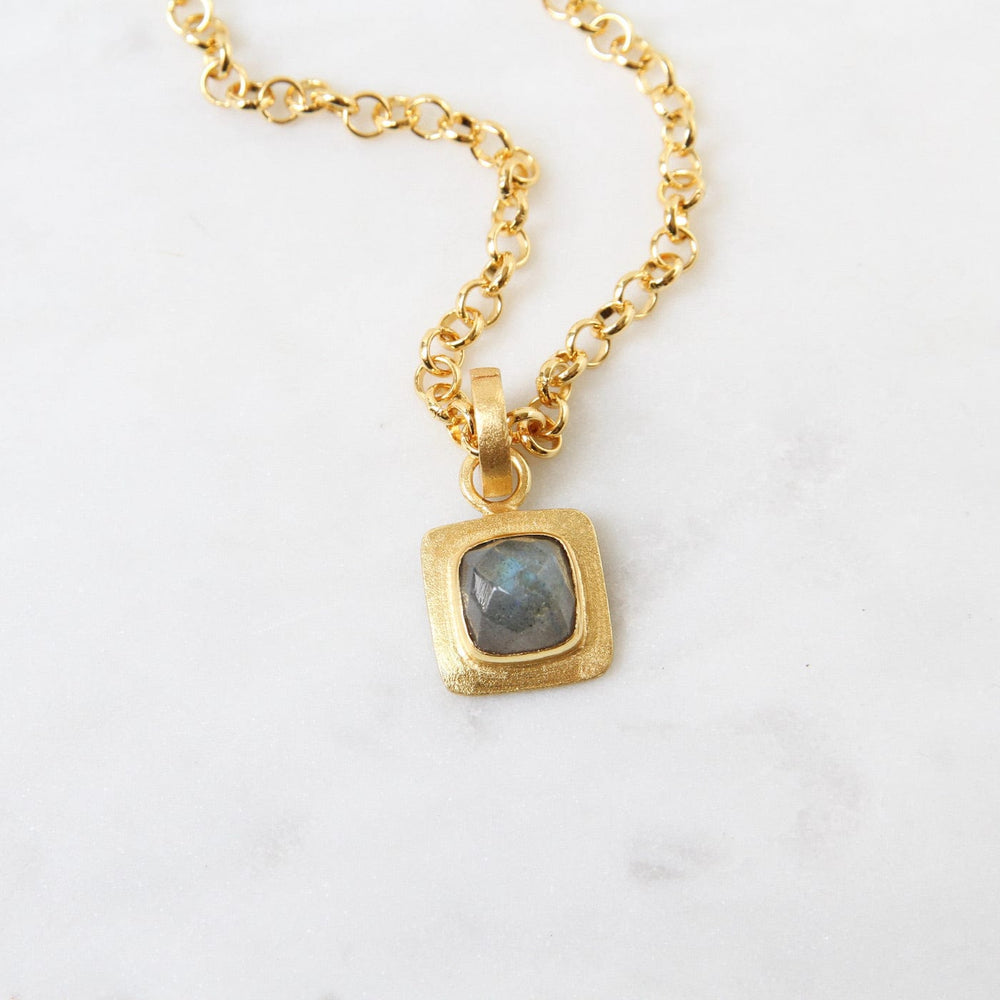 NKL-GPL Kali Necklace ~ Labradorite