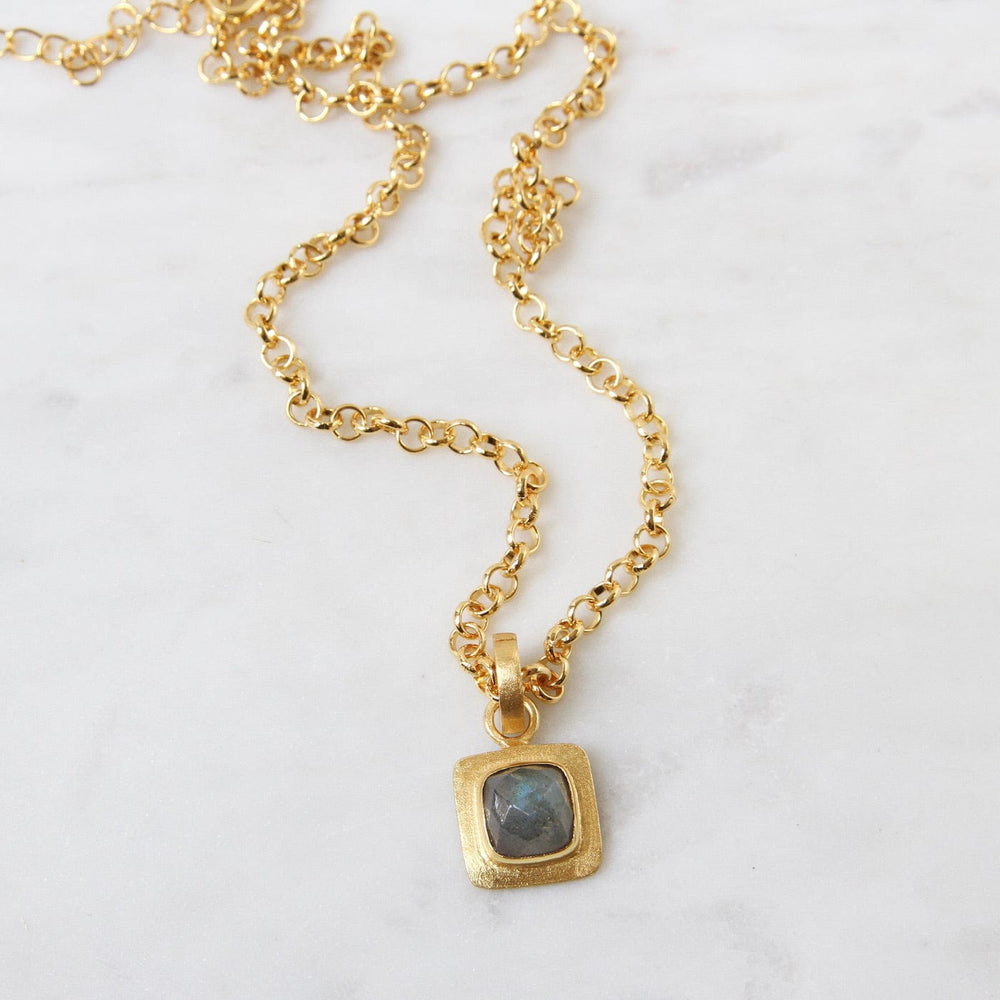 
                      
                        NKL-GPL Kali Necklace ~ Labradorite
                      
                    