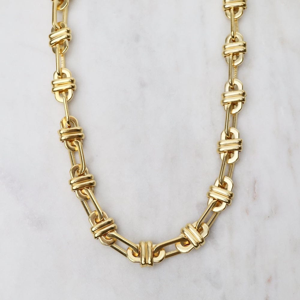 
                      
                        NKL-GPL Knotted Chain Necklace
                      
                    