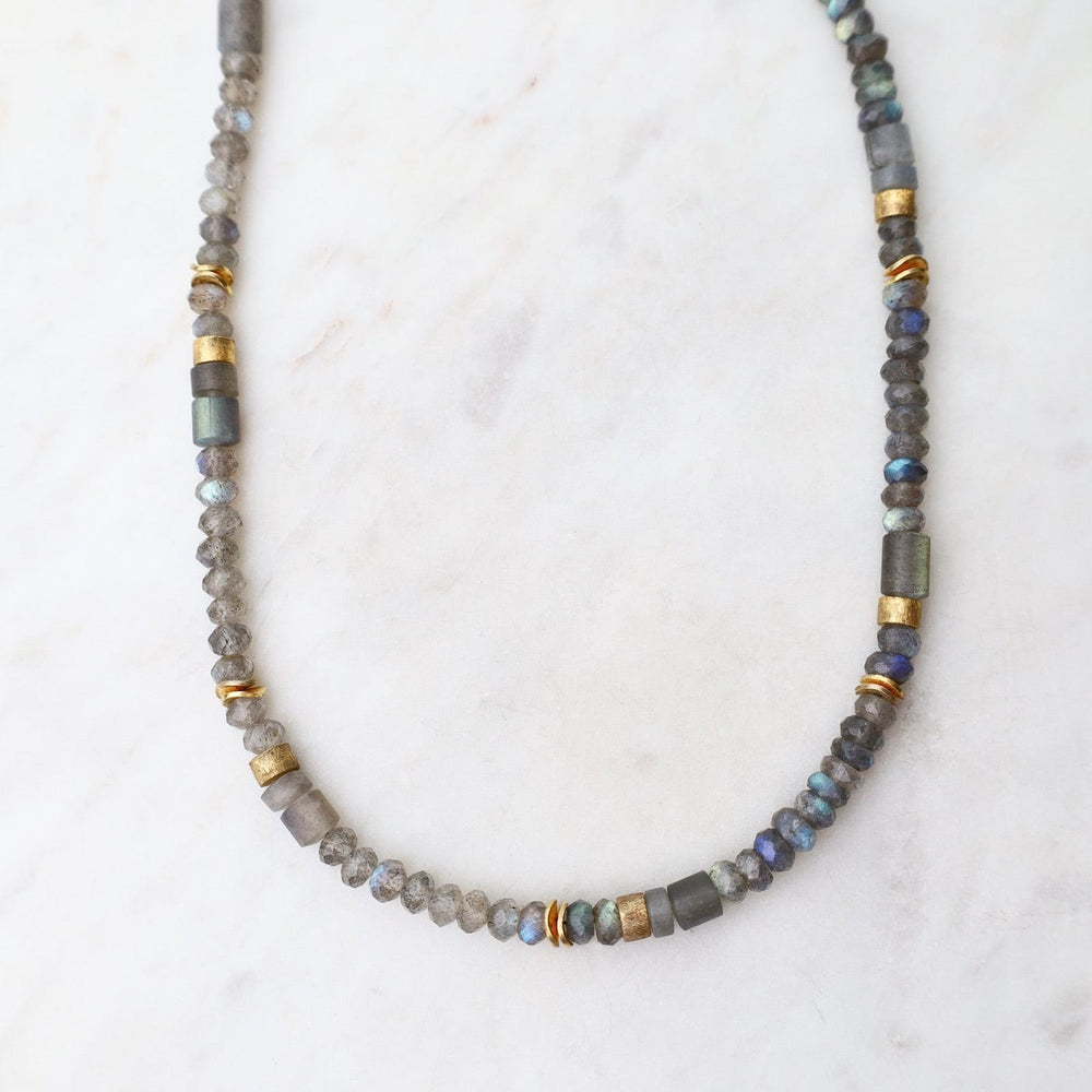 NKL-GPL Labradorite Necklace