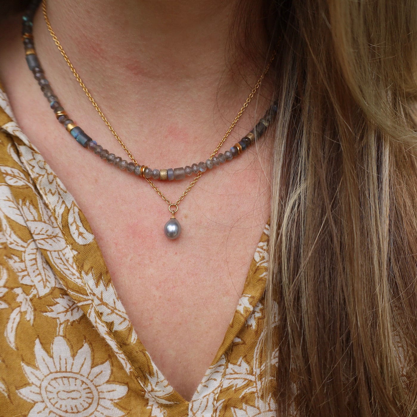 NKL-GPL Labradorite Necklace