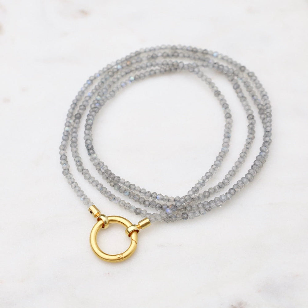 
                  
                    NKL-GPL Labradorite Necklace with Ring Clasp
                  
                