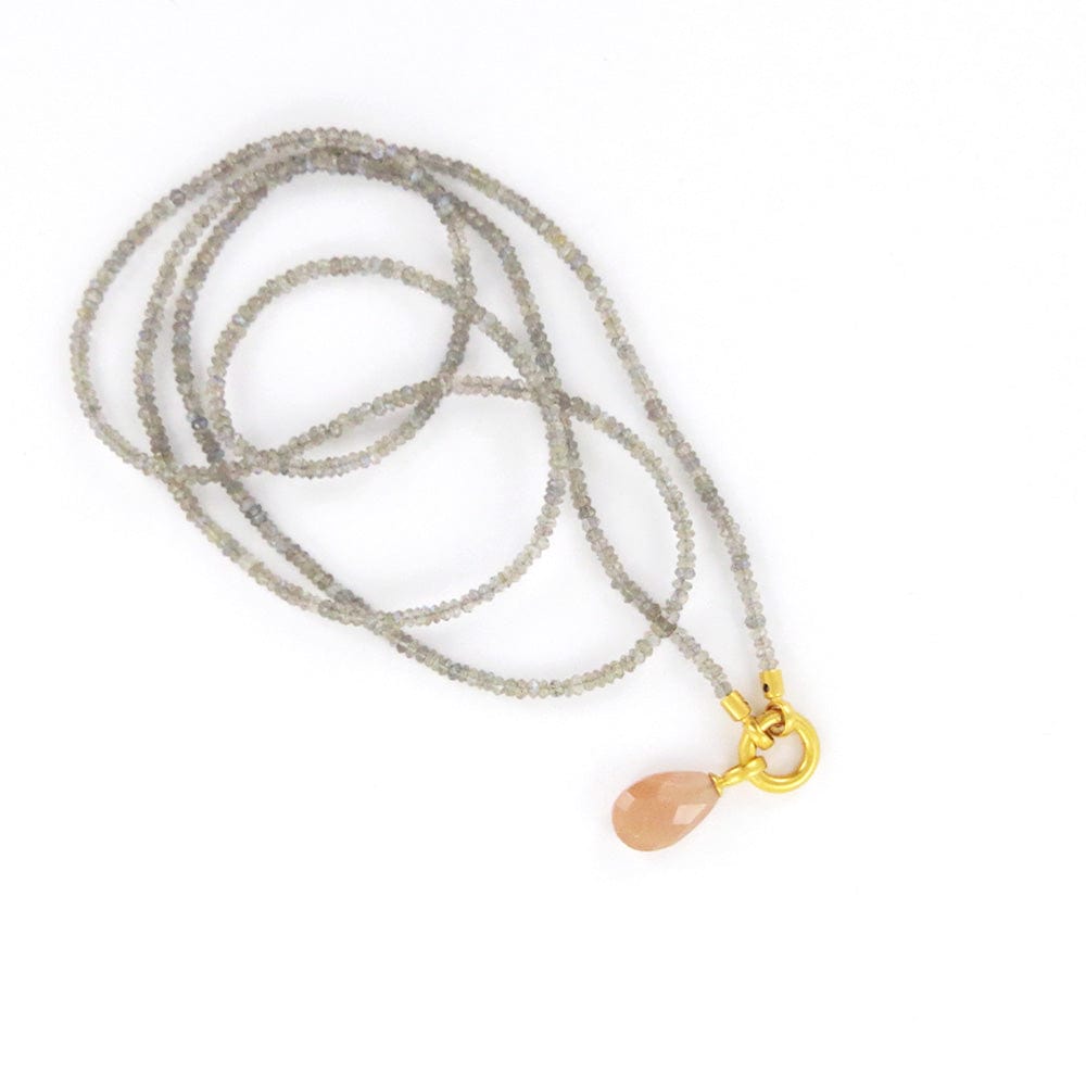 
                  
                    NKL-GPL LABRADORITE PEACH MOON PENDANT
                  
                