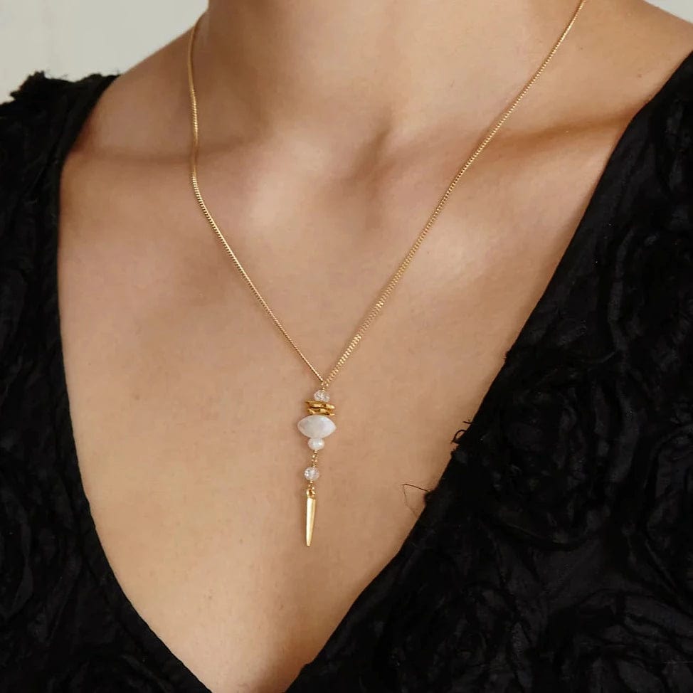 
                      
                        NKL-GPL Lisbeth Necklace Moonstone Mix
                      
                    