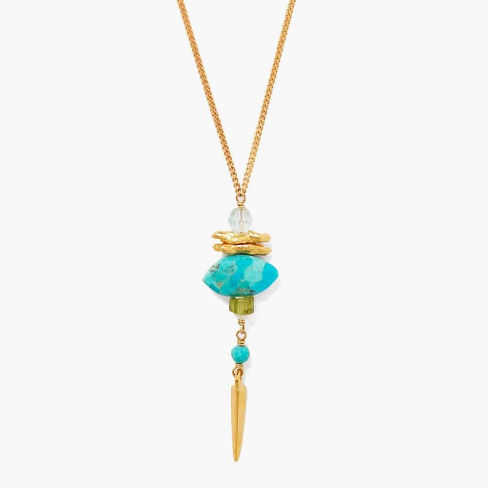 
                  
                    NKL-GPL Lisbeth Necklace Turquoise Mix
                  
                