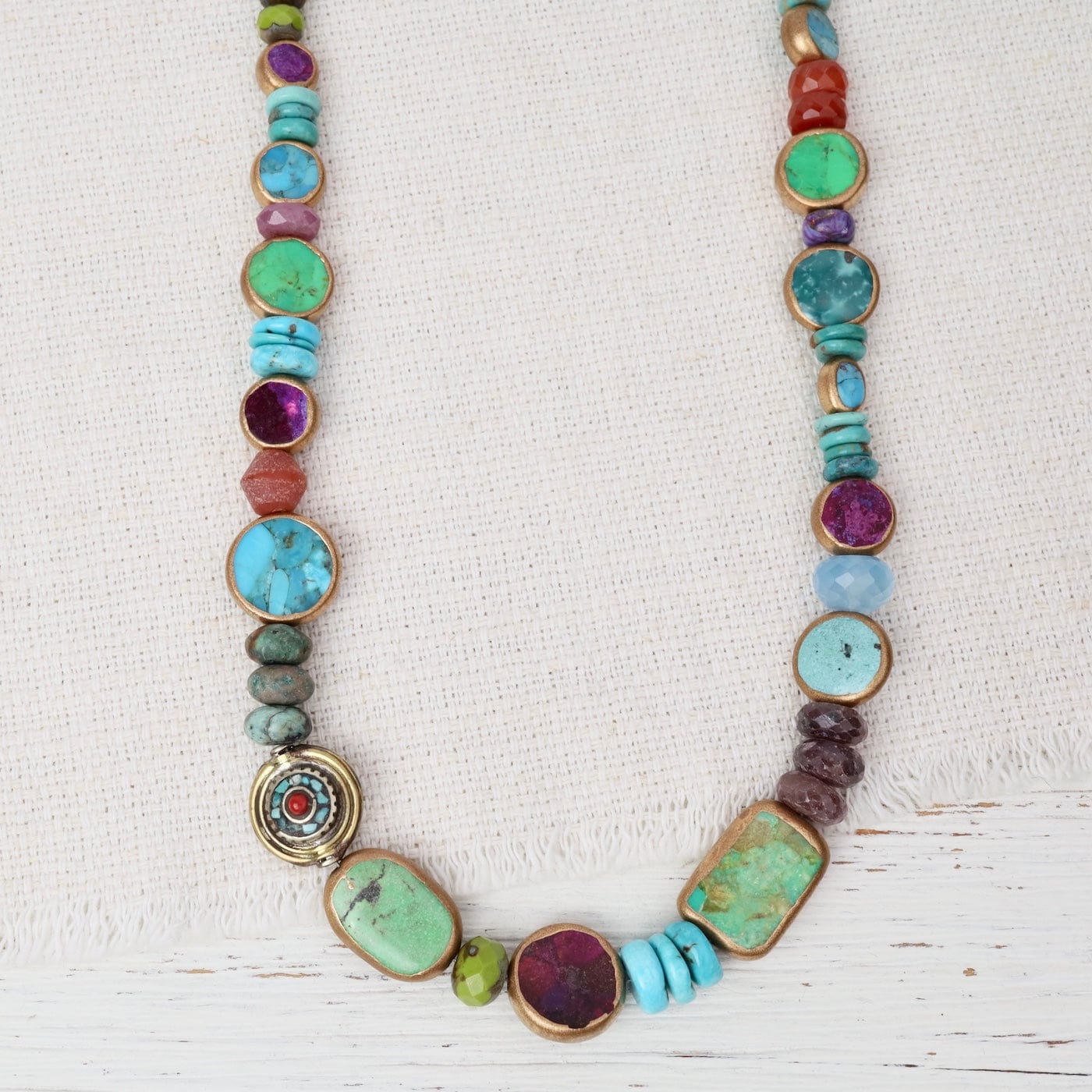 NKL-GPL Long Candy Land Necklace