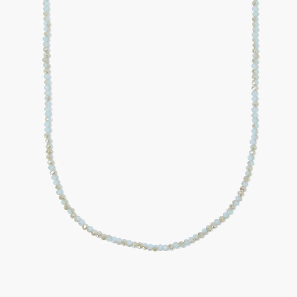 
                      
                        NKL-GPL Long Layering Mint Crystal Necklace
                      
                    