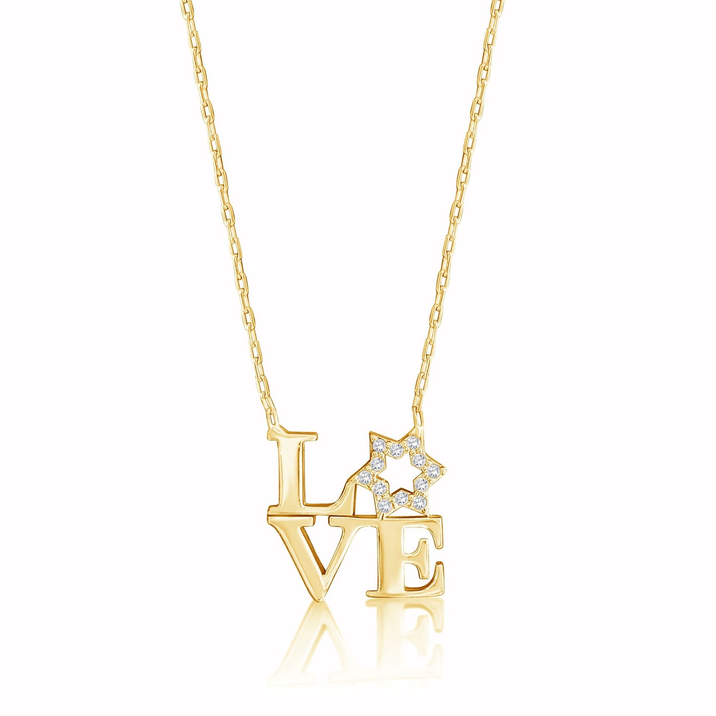 NKL-GPL Love Letter Necklace - Gold Plated