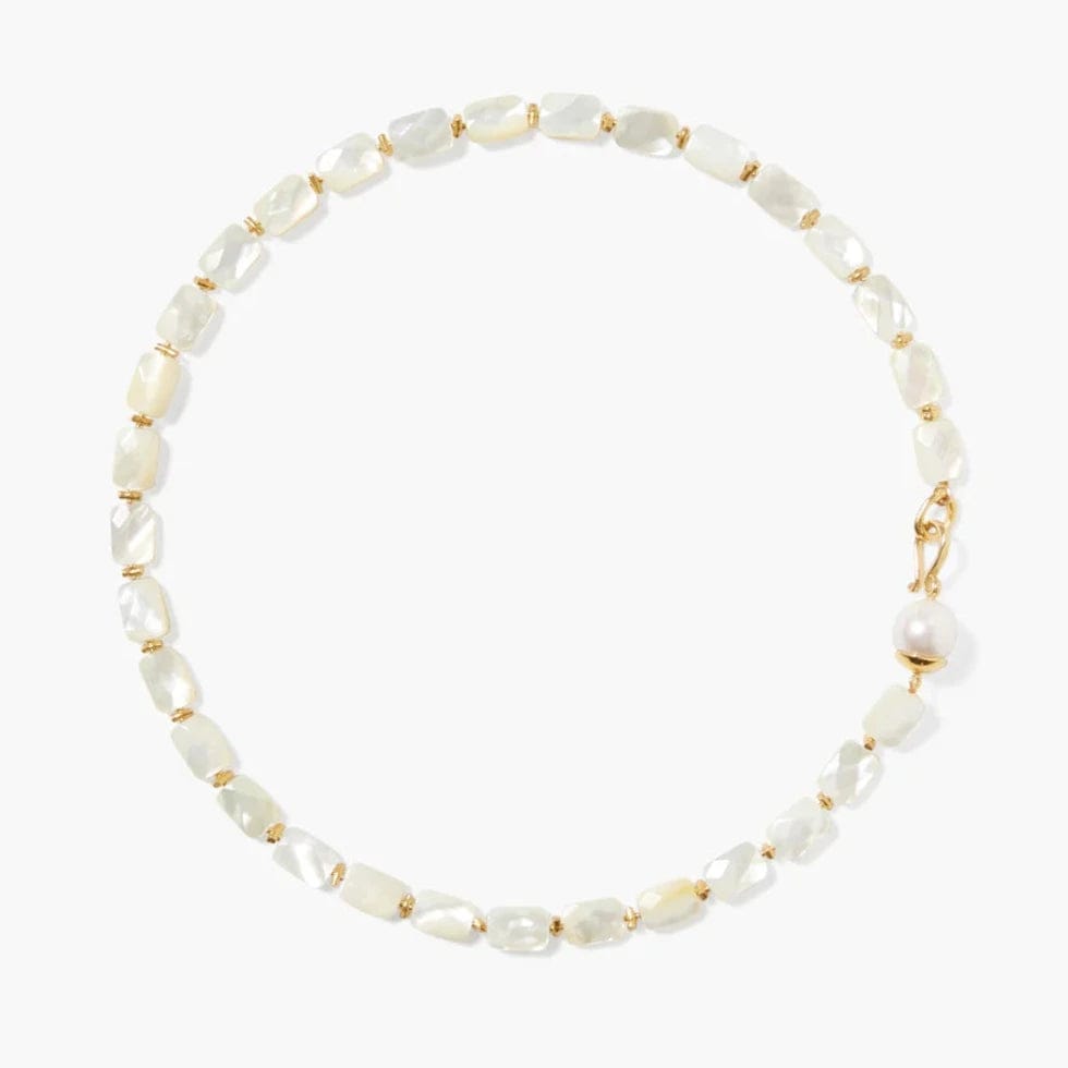 
                      
                        NKL-GPL Luz Necklace White Mop
                      
                    