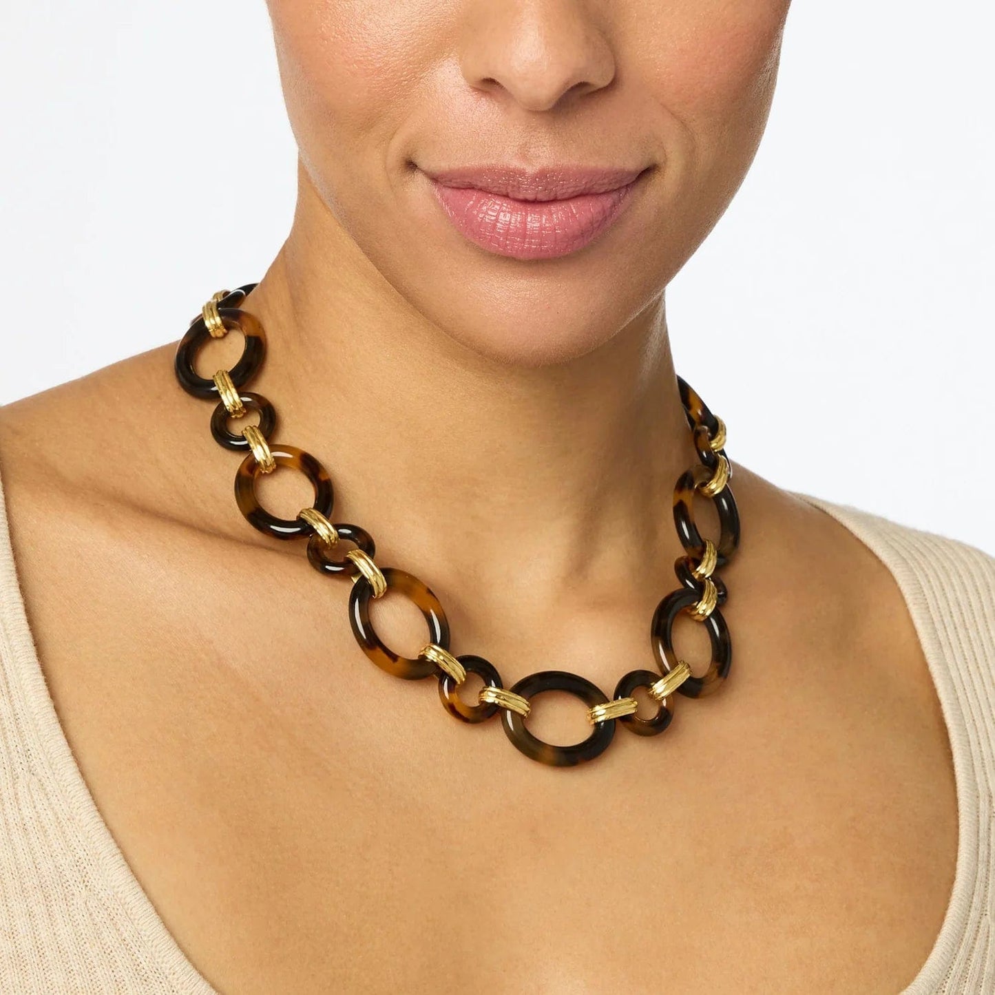 NKL-GPL Madison Link Necklace