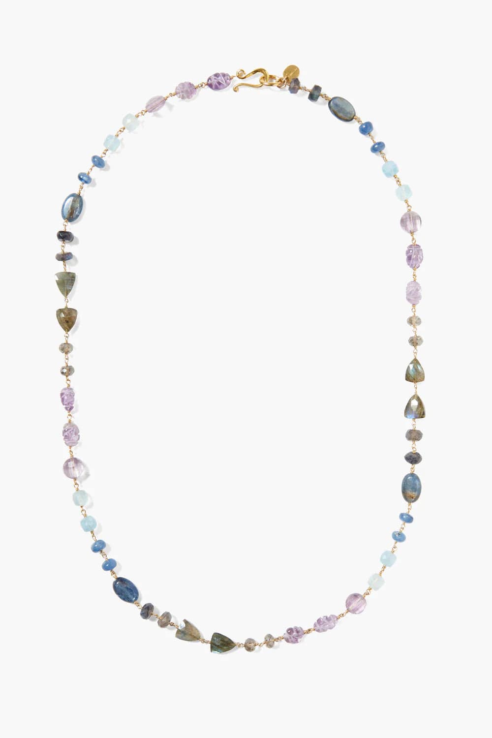 NKL-GPL Maeve Necklace Blue Mix