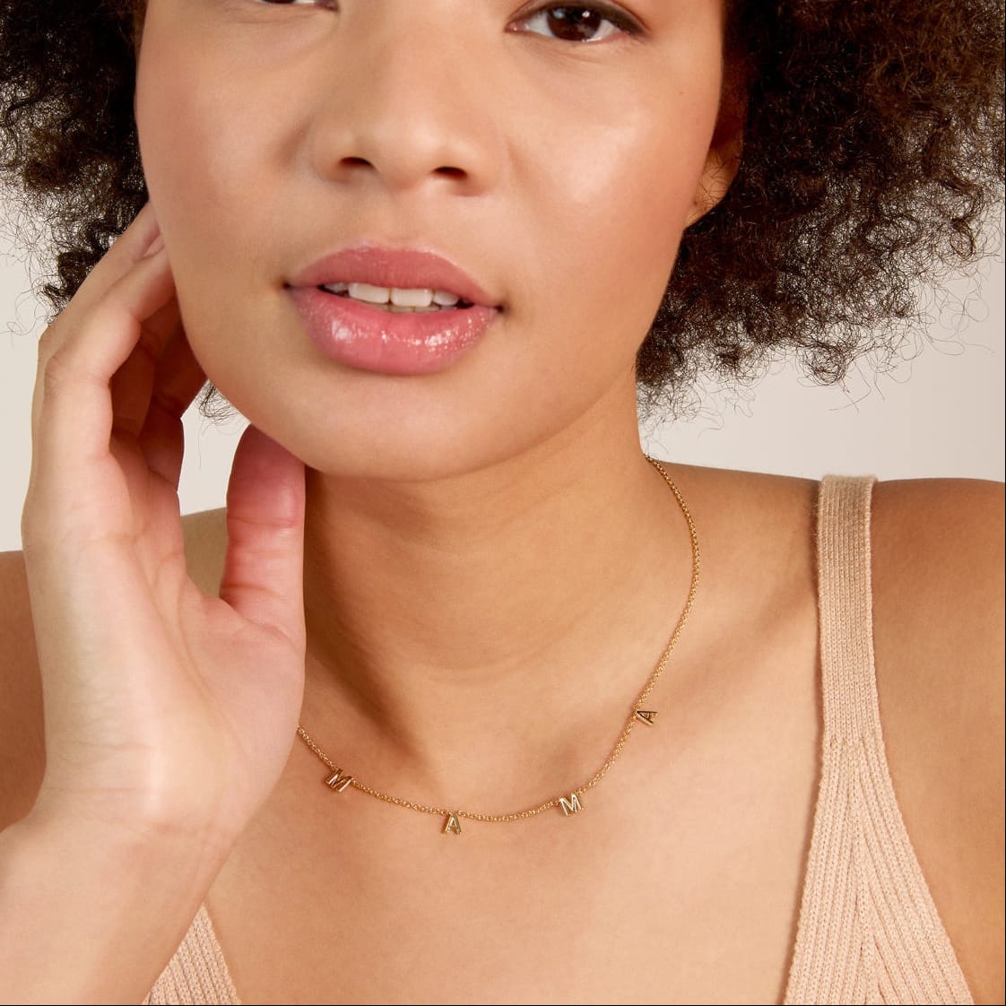 NKL-GPL Mama Necklace